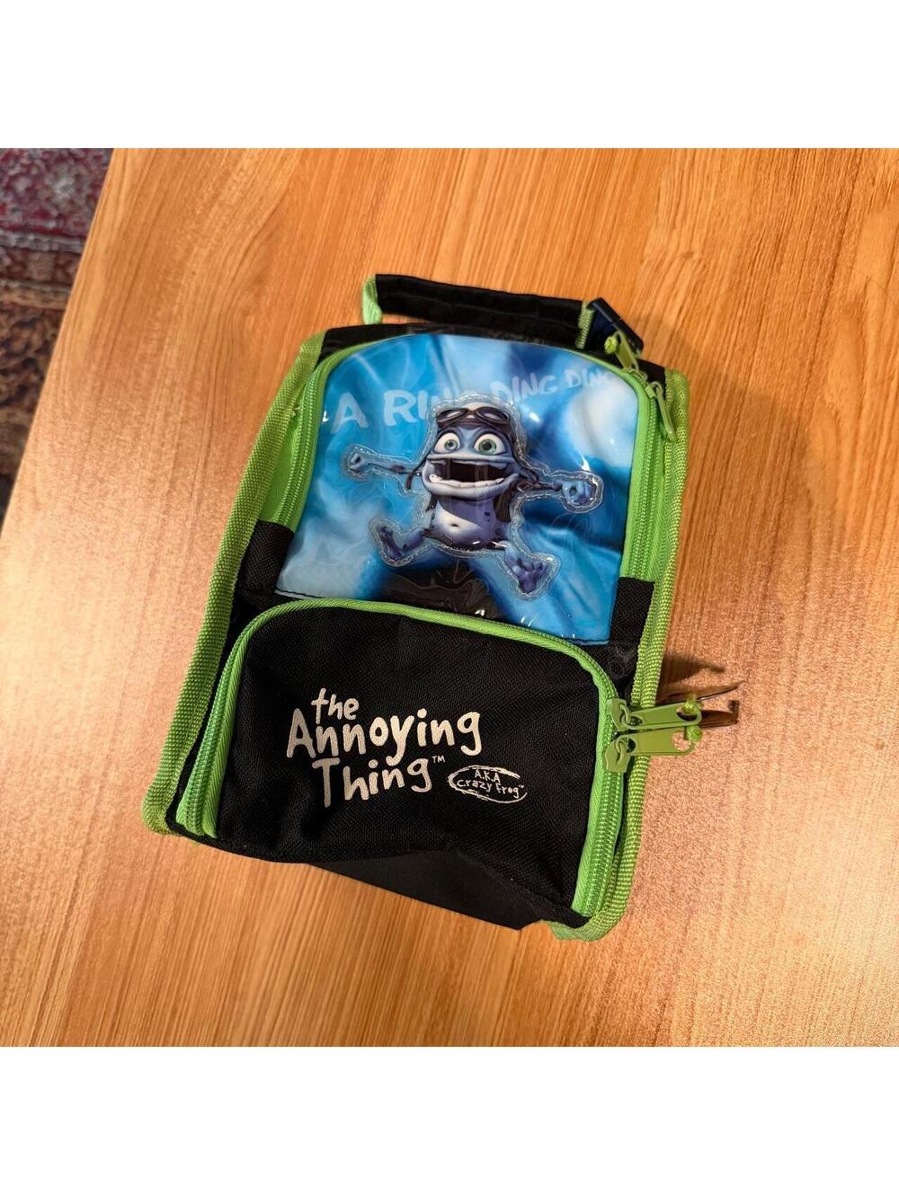Vintage the annoying thing aka crazy frog lunch bag 00s